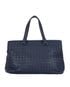 Bottega Veneta Intrecciato Double Zip Tote, &pound;520, Handbags, Blue, Leather, Front view